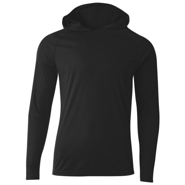 Cooling Performance Long Sleeve Hooded Tee Thumbnail